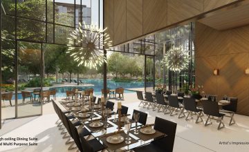 The Florence Residences 悦湖苑 function hall