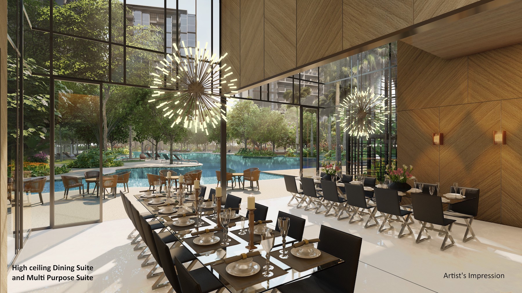 The Florence Residences 悦湖苑 function hall